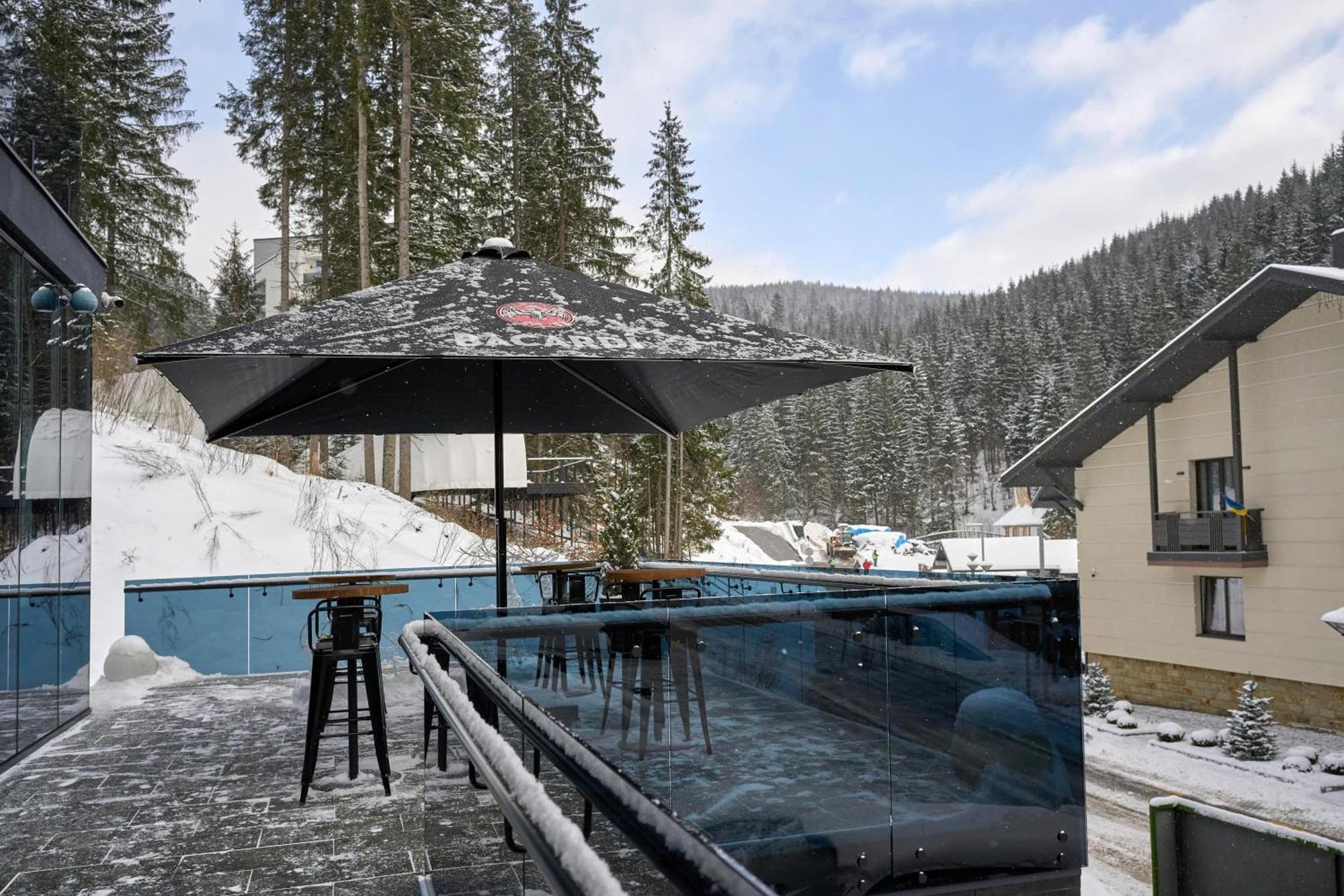 Twins Hotel & Spa Bukovel Exterior foto