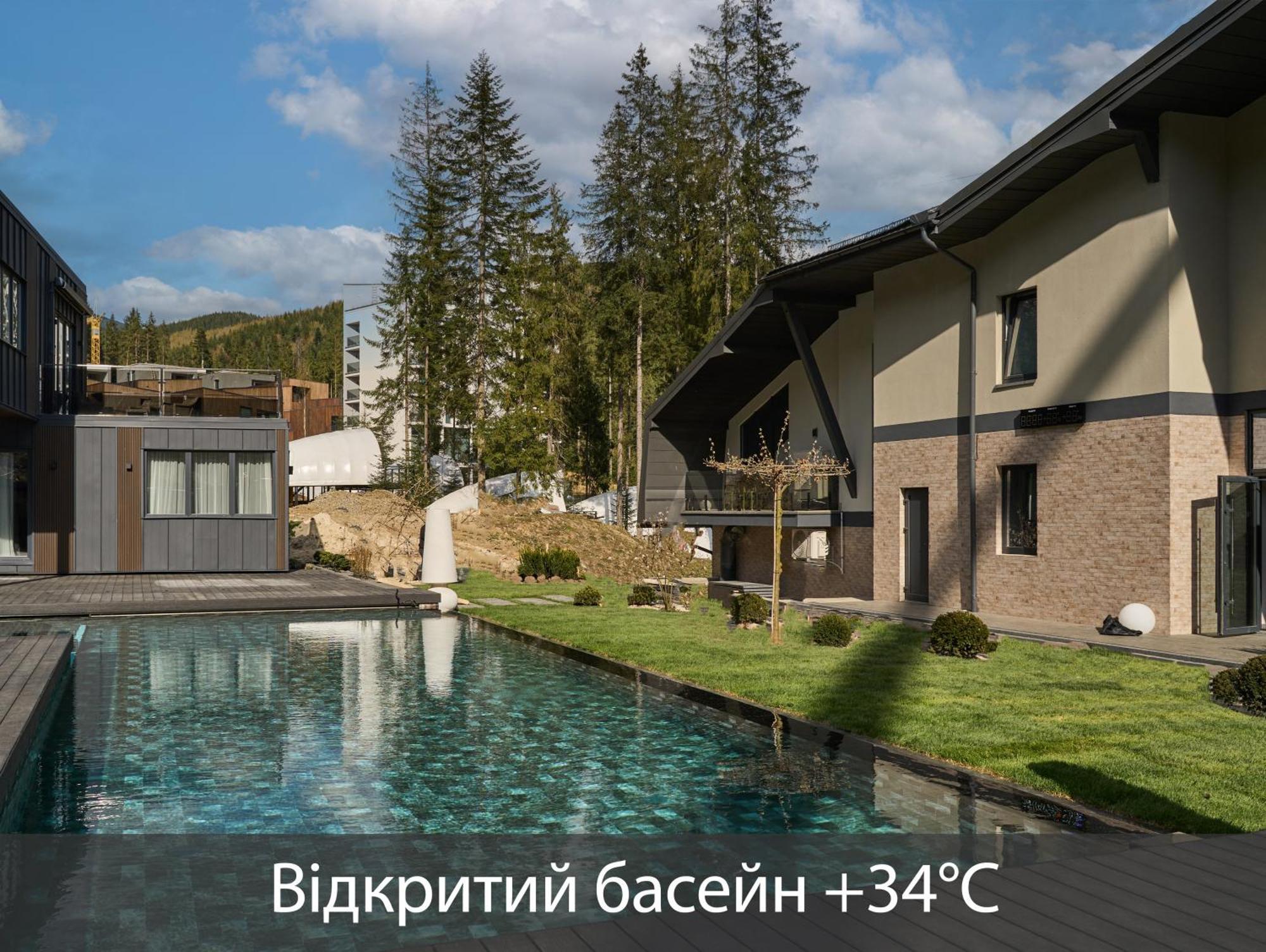 Twins Hotel & Spa Bukovel Exterior foto